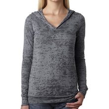 Next Level Ladies' Burnout Hoodie