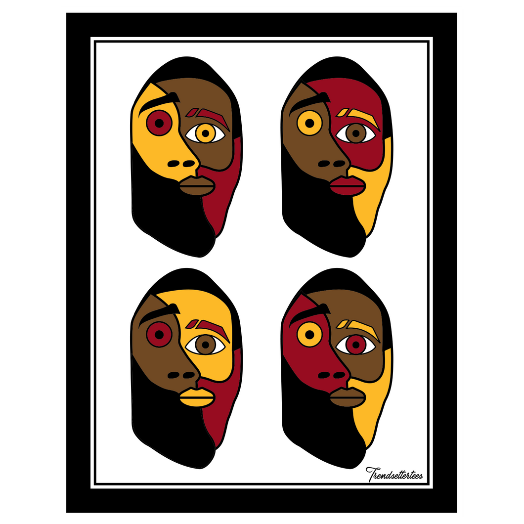 The Bearded Picasso Sticker – Trendsetter
